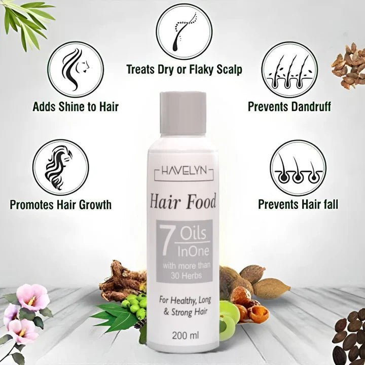 Havelyn Hair Food Oil For Healthy Long & Strong Hair | Hair fall | Hair Regrowth